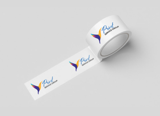 Скотч із логотипом