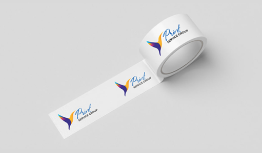 Scotch tape with logo